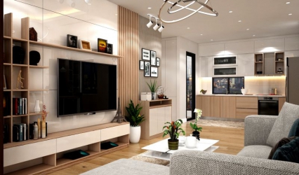 Biệt thự đường 25m khớp nối Nguyễn Lương Bằng